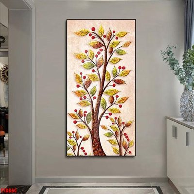 File in trần Tranh trang trí lối vào 1 tấm FT8860 (bản gốc) bầu trời