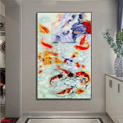 File in trần Tranh trang trí lối vào 1 tấm FT8867 (file gốc) xuyên sáng