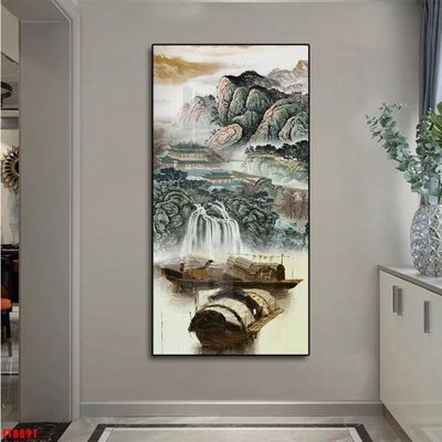 Tải file gốc Tranh trang trí lối vào 1 tấm FT8891 (in bạt) quảng cáo