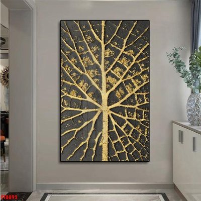 File gốc Tranh trang trí lối vào 1 tấm FT8893 (in lụa) họa tiết 3D