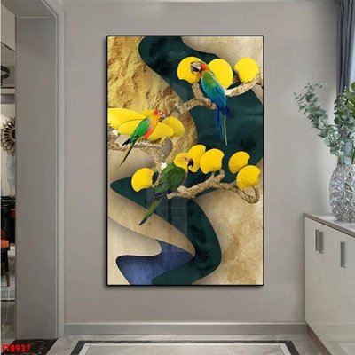 Tải file Tranh trang trí lối vào 1 tấm FT8937 (gốc) in ấn chất lượng