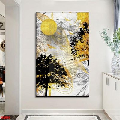 Tải file PSD Tranh trang trí lối vào 1 tấm FT8992 (nguyên layer) để in