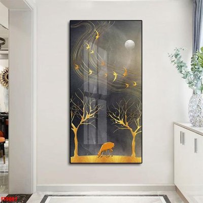 File gốc Tranh trang trí lối vào 1 tấm FT9007 (cho in ấn) độc quyền