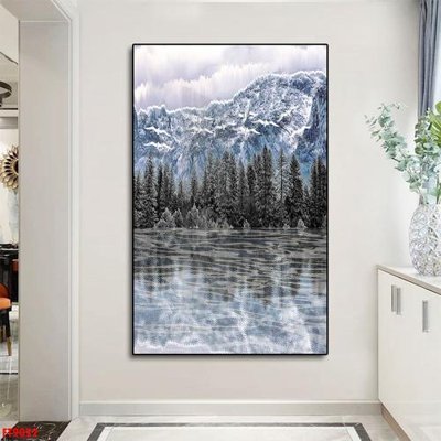 Tải file Tranh trang trí lối vào 1 tấm FT9022 (gốc) chủ đề tâm linh