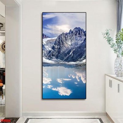 Download file Tranh trang trí lối vào 1 tấm FT9026 (gốc) cho xưởng in