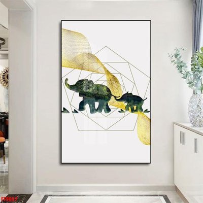 File ảnh Tranh trang trí lối vào 1 tấm FT9027 (gốc) in poster