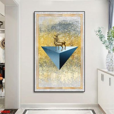 File tranh in mica Tranh trang trí lối vào 1 tấm FT9030 (độ phân giải cao)