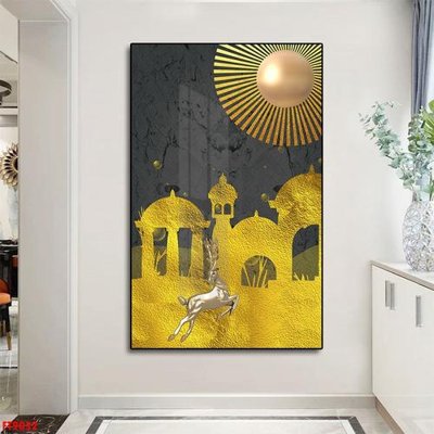 File tranh trang trí Tranh trang trí lối vào 1 tấm FT9032 (tải file gốc)