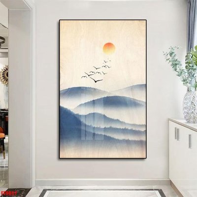 File tranh Tranh trang trí lối vào 1 tấm FT9037 (gốc) chủ đề con người