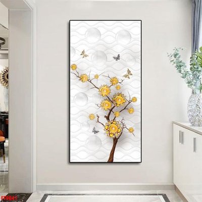 Hình ảnh file gốc Tranh trang trí lối vào 1 tấm FT9041 cho in UV