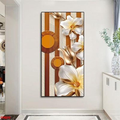 File in lụa Tranh trang trí lối vào 1 tấm FT9072 (phong cảnh) Tranh trang trí lối vào 1 tấm FT9072