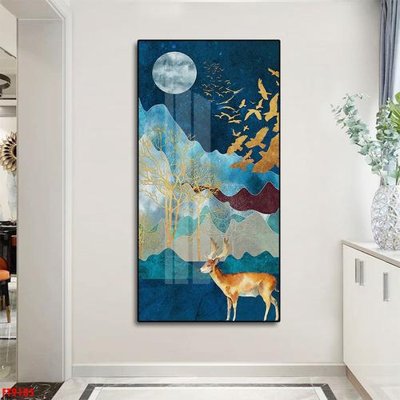 File in ấn Tranh trang trí lối vào 1 tấm FT9105 (bản gốc) chất lượng cao