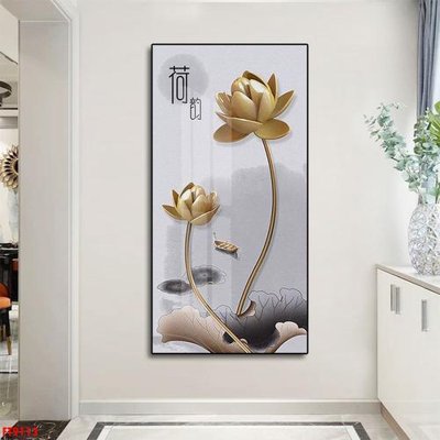 File PSD Tranh trang trí lối vào 1 tấm FT9113 (bản gốc) đã tách nền