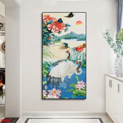 File in mica Tranh trang trí lối vào 1 tấm FT9121 (bản gốc) siêu trong