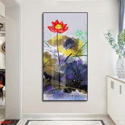 File tranh ảnh gốc Tranh trang trí lối vào 1 tấm FT9127 dùng cho in khổ lớn