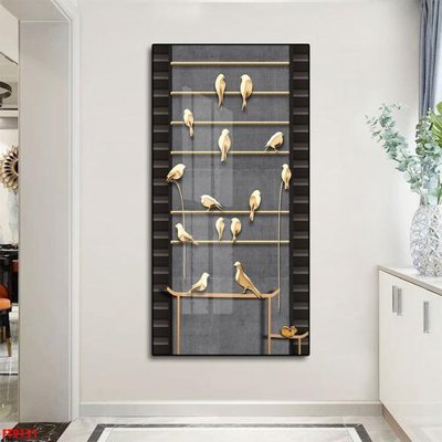 File tranh Tranh trang trí lối vào 1 tấm FT9151 (ảnh gốc) không bị mờ