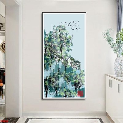 File ảnh File tranh lối vào FT9250 (gốc) in decal dán tường