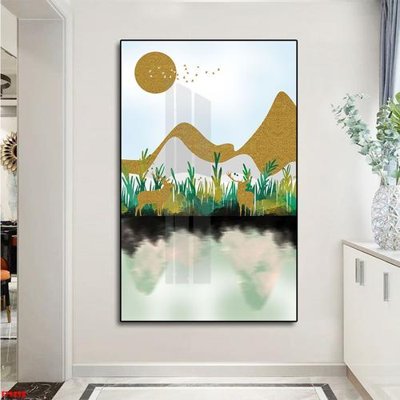 File tranh File tranh lối vào FT9398 (gốc) in vải canvas