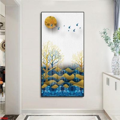 File gốc File tranh lối vào FT9468 (in lụa) chi tiết cao