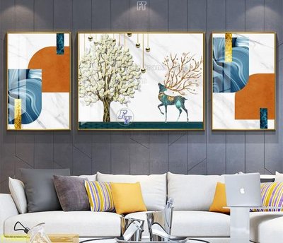 File gốc File tranh hiện đại pha lê gương FT95050 (in mica) làm quà tặng