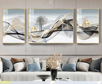 File gốc File tranh hiện đại pha lê gương FT95072 (cho in ấn) từ kho Filetranh