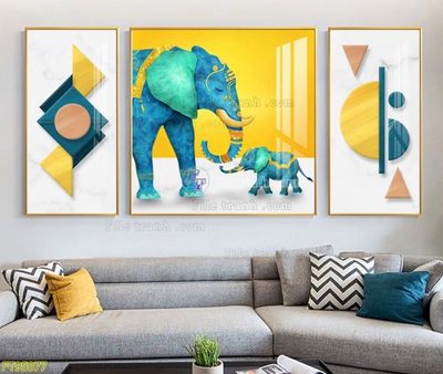 Download file ảnh gốc File tranh hiện đại pha lê gương FT95077 để in ấn