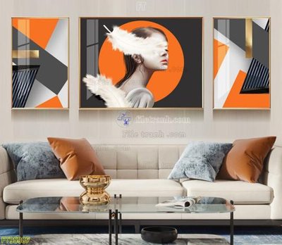 File tranh in mica File tranh hiện đại pha lê gương FT95087 (độ phân giải cao)