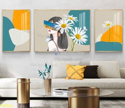 File ảnh File tranh hiện đại pha lê gương FT95101 (gốc) in quảng cáo ngoài trời