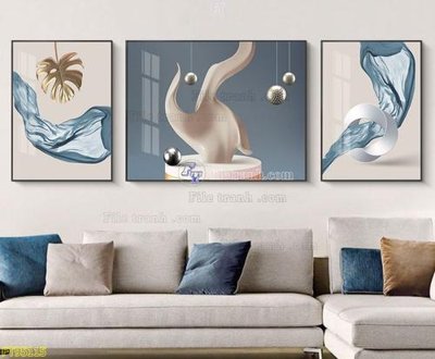 Tệp tin gốc File tranh hiện đại pha lê gương FT95115 (chất lượng cao) File tranh hiện đại pha lê gương FT95115