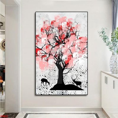 File gốc File tranh lối vào FT9512 (trang trí) cho phòng khách