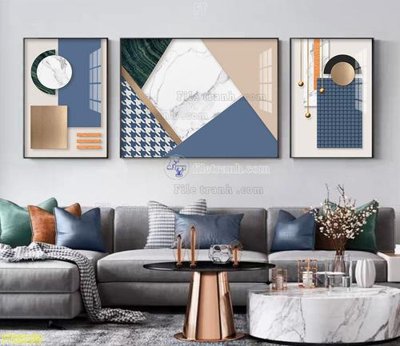 File PSD File tranh hiện đại pha lê gương FT95159 (nguyên gốc) chất lượng cao