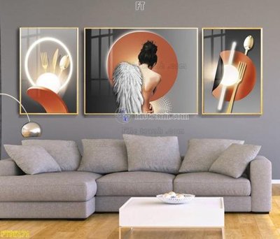 Chi tiết file gốc File tranh hiện đại pha lê gương FT95171 (cho in tráng gương)