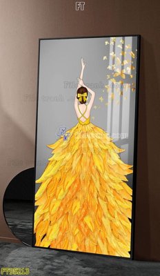 File ảnh File tranh hiện đại pha lê gương FT95213 (gốc) in standee