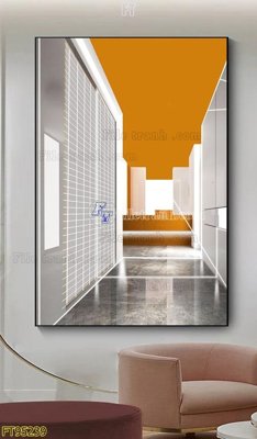 Tải file File tranh hiện đại pha lê gương FT95239 (PSD) cho in tranh 3D