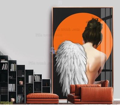 Download file File tranh hiện đại pha lê gương FT95248 (gốc) cho xưởng in