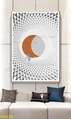 File gốc File tranh hiện đại pha lê gương FT95314 (in mica) làm bảng hiệu