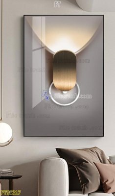 File gốc File tranh hiện đại pha lê gương FT95317 (in 3D) cho trang trí