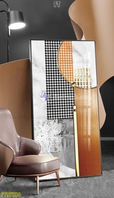 File gốc File tranh hiện đại pha lê gương FT95330 (chủ đề hiện đại) trang trí