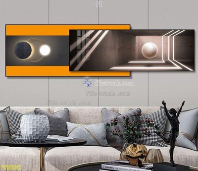 Tải file File tranh hiện đại pha lê gương FT95372 (gốc) làm tranh trang trí