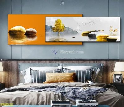 File in trần File tranh hiện đại pha lê gương FT95413 (bản gốc) trời sao