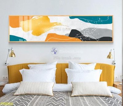 File tranh quảng cáo File tranh hiện đại pha lê gương FT95419 (download file gốc)