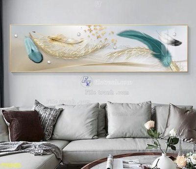 File tranh gốc File tranh hiện đại pha lê gương FT95433 (bản đẹp) độc quyền