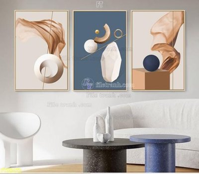 File in lụa File tranh hiện đại pha lê gương FT95473 (phong cảnh) File tranh hiện đại pha lê gương FT95473