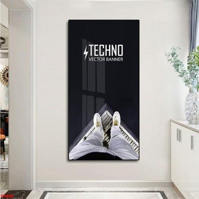 File in trần File tranh lối vào FT9548 (bản gốc) đại dương