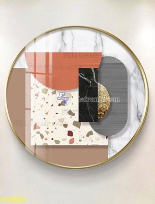 Tải file gốc in lụa File tranh hiện đại pha lê gương FT95534 siêu nét