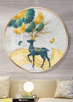 File ảnh File tranh hiện đại pha lê gương FT95545 (gốc) in standee