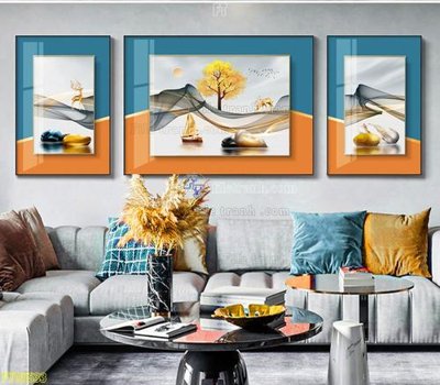 Tải xuống file tranh gốc File tranh hiện đại pha lê gương FT95633 (PSD/TIFF)