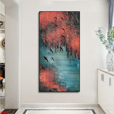 File gốc File tranh lối vào FT9564 (trang trí) phòng ngủ