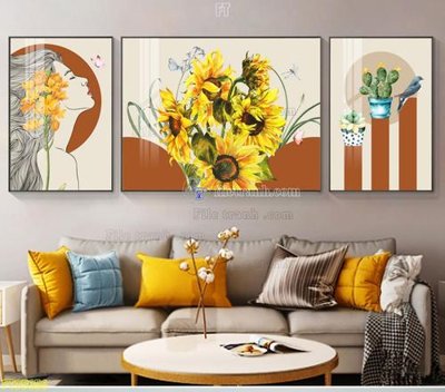 File gốc File tranh hiện đại pha lê gương FT95656 (dành cho quảng cáo)