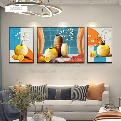 File ảnh Tranh treo pha lê gương FT96013 (gốc) in decal dán tường